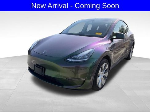 Used 2021 Tesla Model Y Long Range AWD/4WD image 1