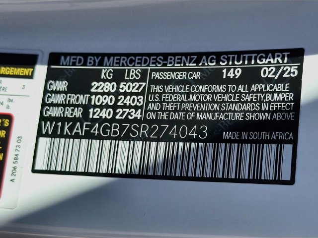 Used 2025 Mercedes-Benz C 300 Sedan image 41