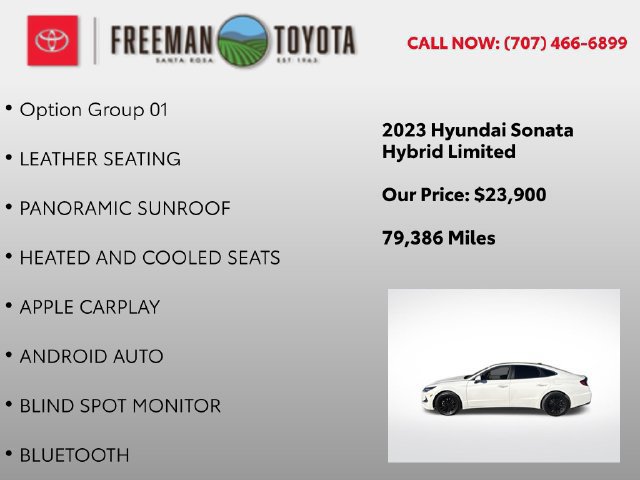 Used 2023 Hyundai Sonata Limited FWD image 5