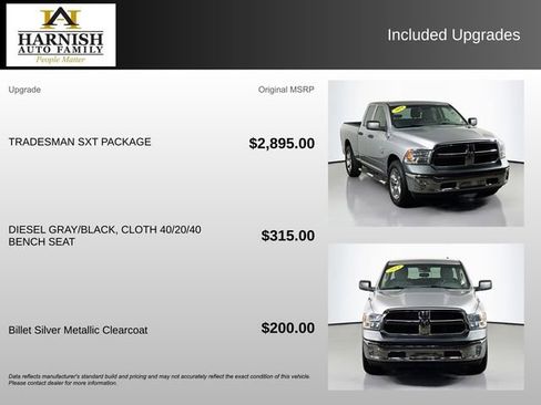 Used 2019 RAM 1500 Tradesman w/ Tradesman SXT Package image 4