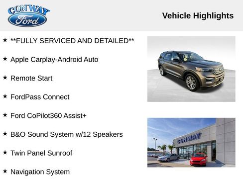 Used 2021 Ford Explorer Limited w/ Equipment Group 301A image 8