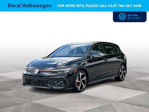 Certified 2025 Volkswagen GTI SE image 1