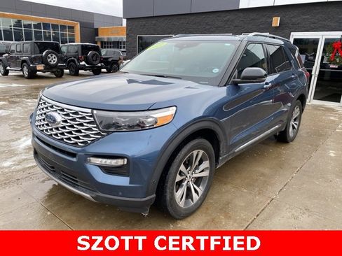 Used 2020 Ford Explorer Platinum w/ Premium Technology Package image 10