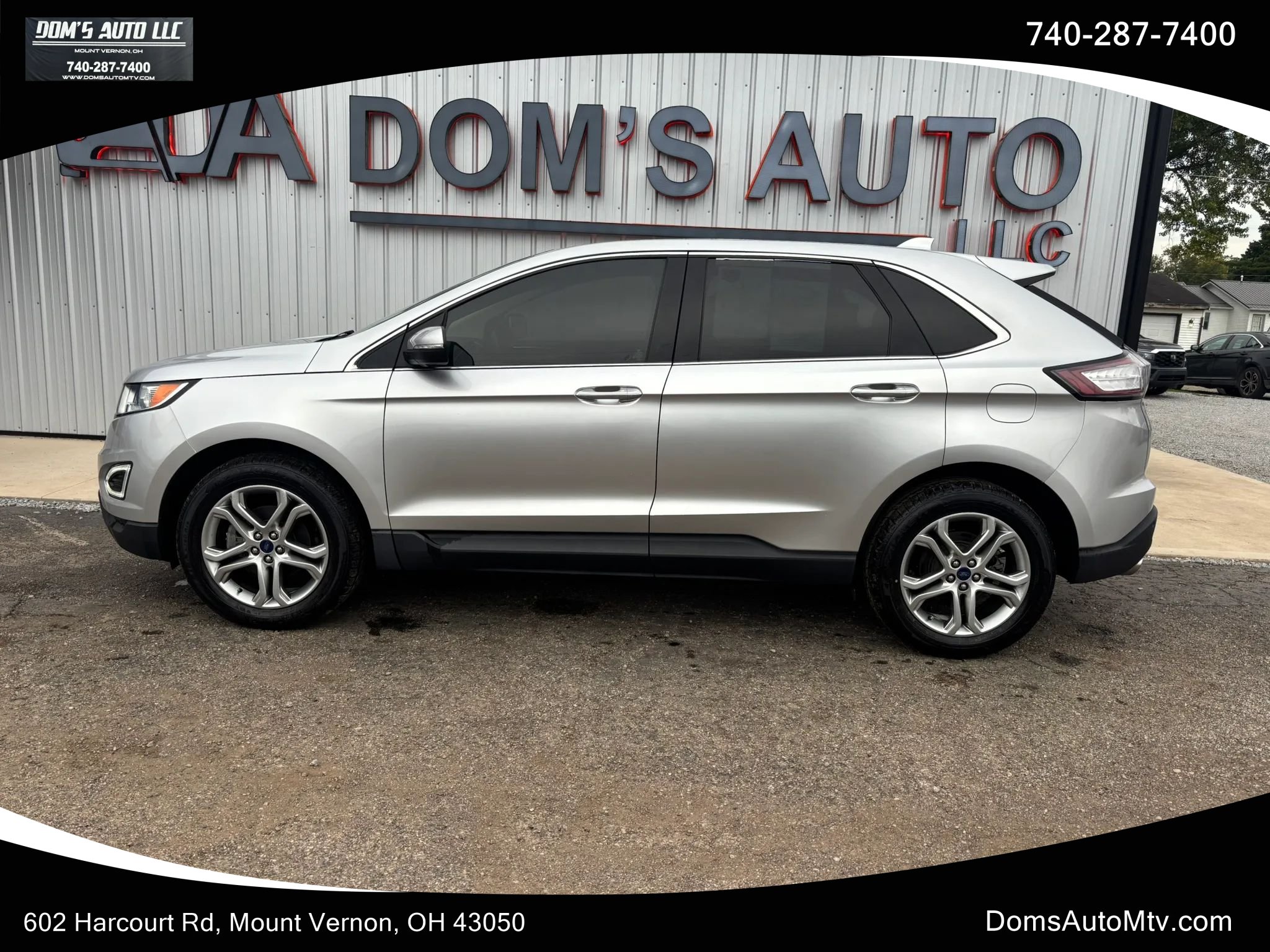 Used 2018 Ford Edge Titanium w/ Equipment Group 301A FWD image 1