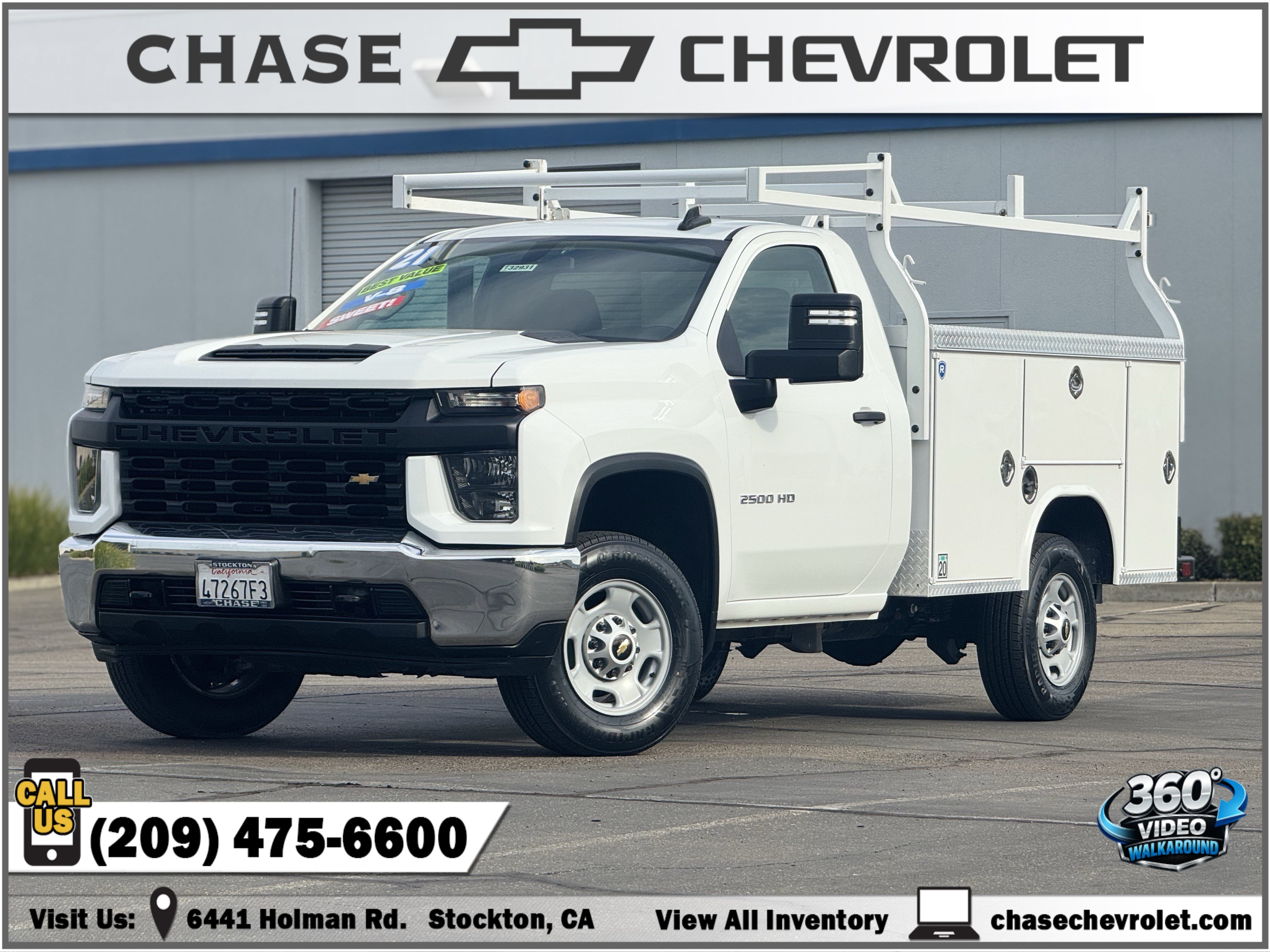 Used 2021 Chevrolet Silverado 2500 W/T w/ WT Convenience Package RWD image 1