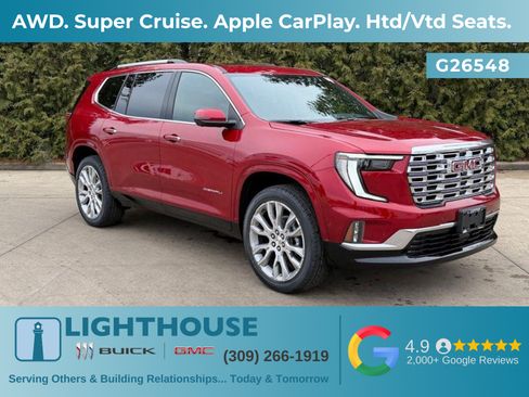 New 2026 GMC Acadia Denali w/ Super Cruise Package AWD/4WD image 1