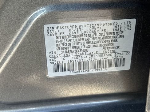 Used 2019 Nissan Sentra SV w/ Special Edition Package image 35