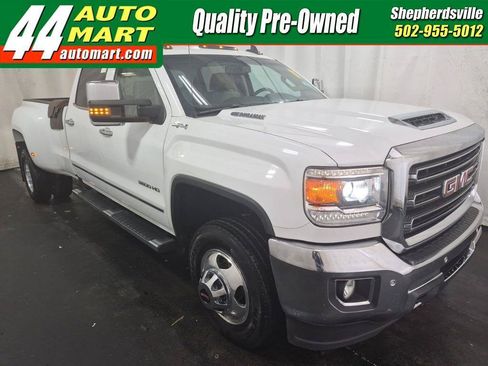 Used 2017 GMC Sierra 3500 SLT w/ Duramax Plus Package AWD/4WD image 1