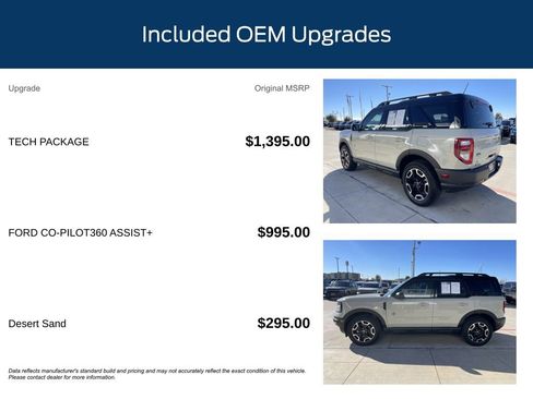 Used 2024 Ford Bronco Sport Outer Banks w/ Tech Package image 11