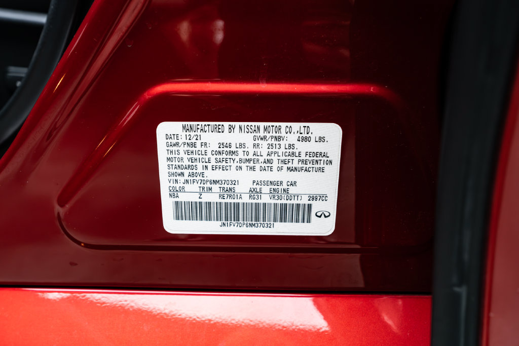 Used 2022 INFINITI Q50 Red Sport 400 RWD image 45