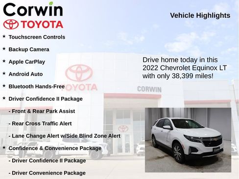 Used 2022 Chevrolet Equinox LT image 7