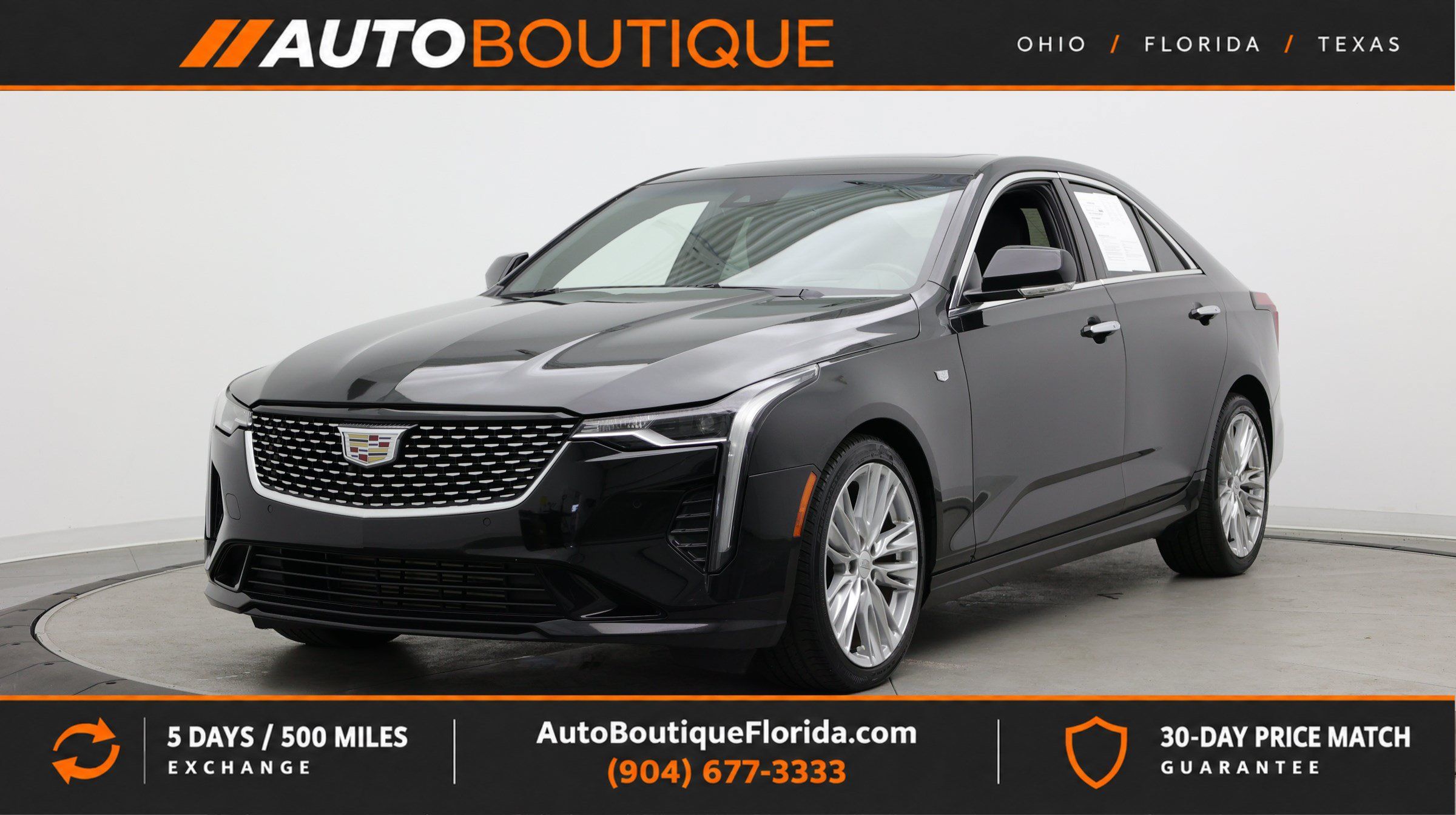 Used 2023 Cadillac CT4 Premium Luxury w/ Technology Package RWD image 1