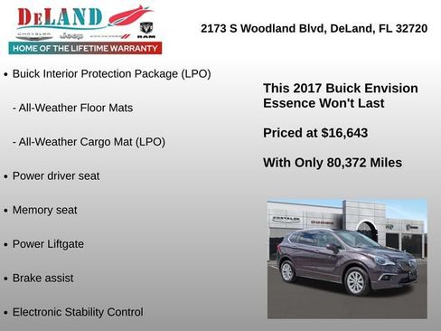 Used 2017 Buick Envision Essence FWD image 6