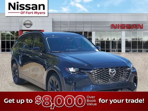 Used 2025 MAZDA CX-90 Plug-In Hybrid w/Premium Sport image 1