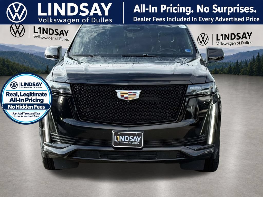 Used 2022 Cadillac Escalade ESV Sport w/ Touring Package AWD/4WD image 3