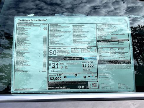 New 2026 BMW 530i 530i w/ Premium Package image 18