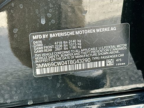 New 2026 BMW 330i Sedan w/ M Sport Package RWD image 27