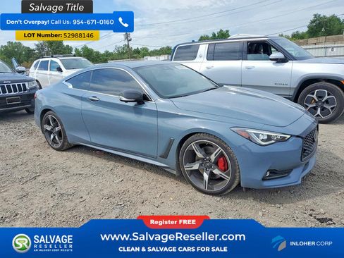 Used 2022 INFINITI Q60 Red Sport 400 w/ Proactive Package AWD/4WD image 5