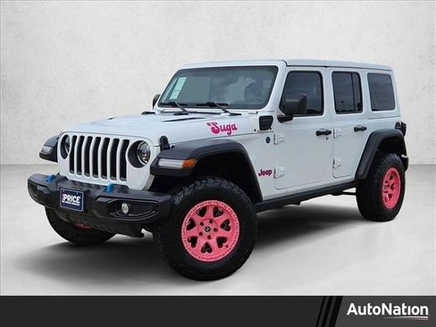 Used 2023 Jeep Wrangler Unlimited Rubicon 4xe w/ Safety Group AWD/4WD image 1
