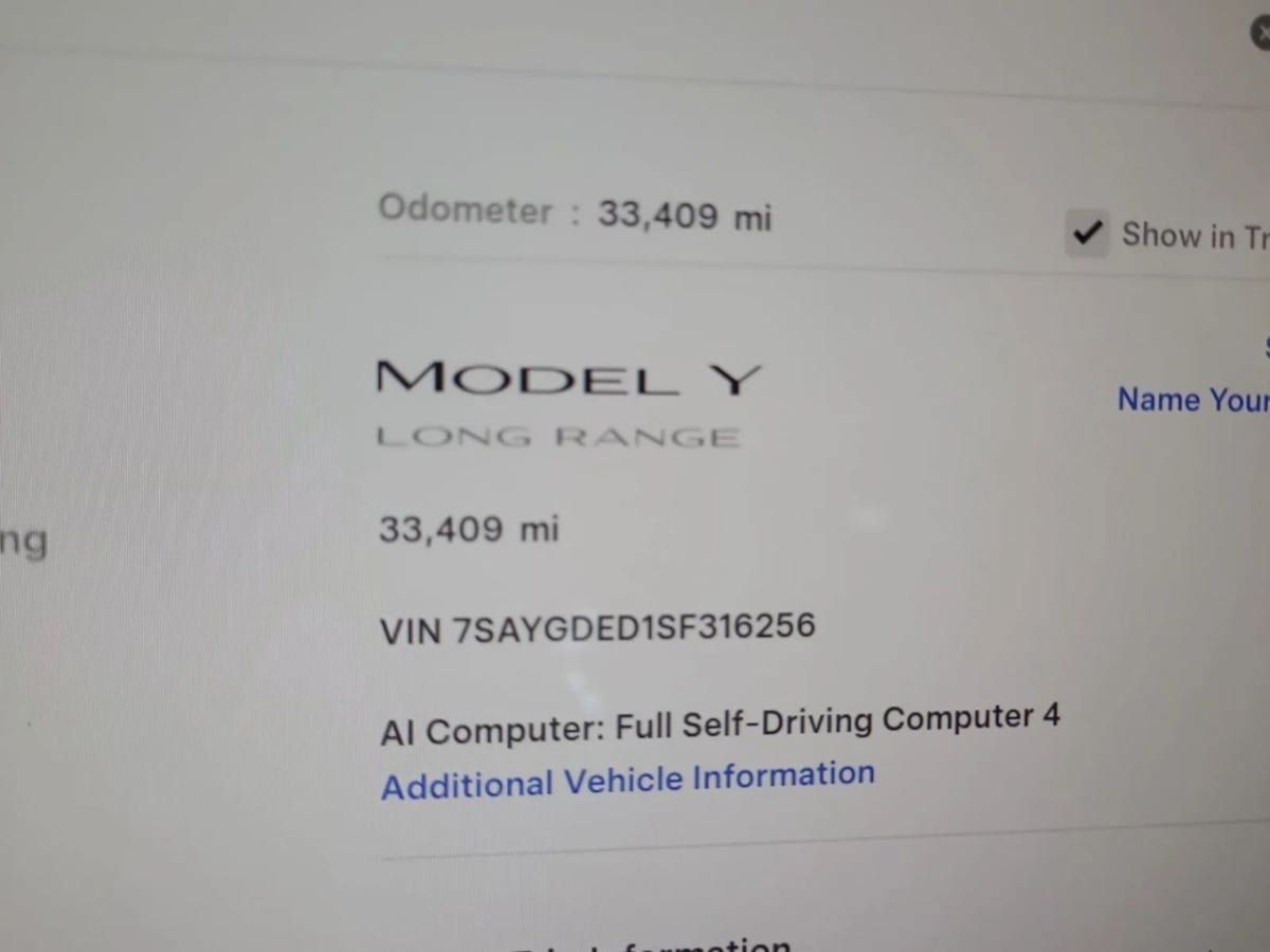 Used 2025 Tesla Model Y Long Range RWD image 5