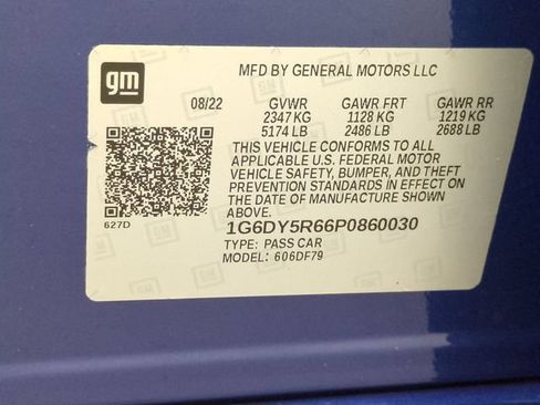 Used 2023 Cadillac CT5 V Blackwing w/ Parking Package RWD image 30