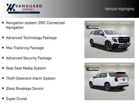 New 2026 GMC Yukon AT4 Ultimate w/ LPO, Floor Liner Package AWD/4WD image 10