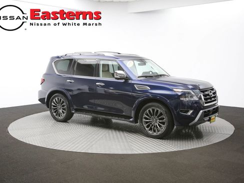 Used 2023 Nissan Armada Platinum w/ Captain's Chairs Package image 81