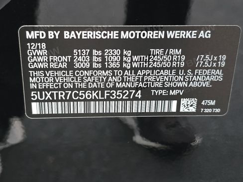 Used 2019 BMW X3 sDrive30i w/ Driving Assistance Package image 36