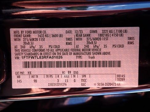 Certified 2024 Ford F150 Platinum image 23