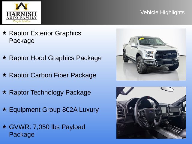 Used 2019 Ford F150 Raptor w/ Equipment Group 802A Luxury AWD/4WD image 9