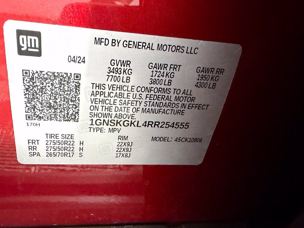 Used 2024 Chevrolet Suburban High Country w/ Max Trailering Package AWD/4WD image 37
