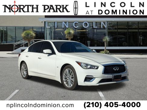 Used 2019 INFINITI Q50 Luxe w/ Essential Package (3.0T Luxe) RWD image 1