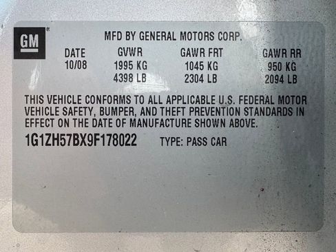 Used 2009 Chevrolet Malibu LT w/ Power Convenience Package image 12