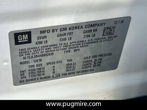 Used 2017 Chevrolet Trax LT w/ LT Convenience Package image 33