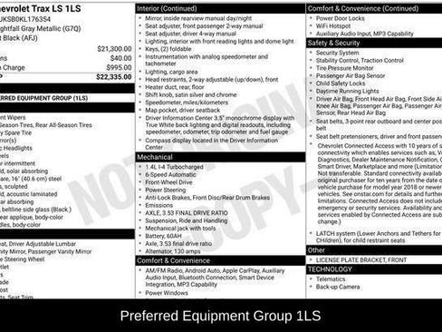 Used 2019 Chevrolet Trax LS FWD image 2