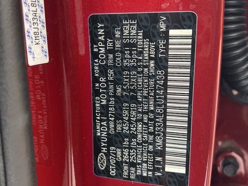 Used 2020 Hyundai Tucson Sport w/ Cargo Package image 21