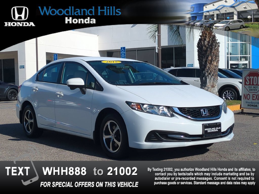 Used 2015 Honda Civic SE image 3