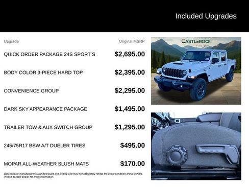 New 2026 Jeep Gladiator Sport image 5