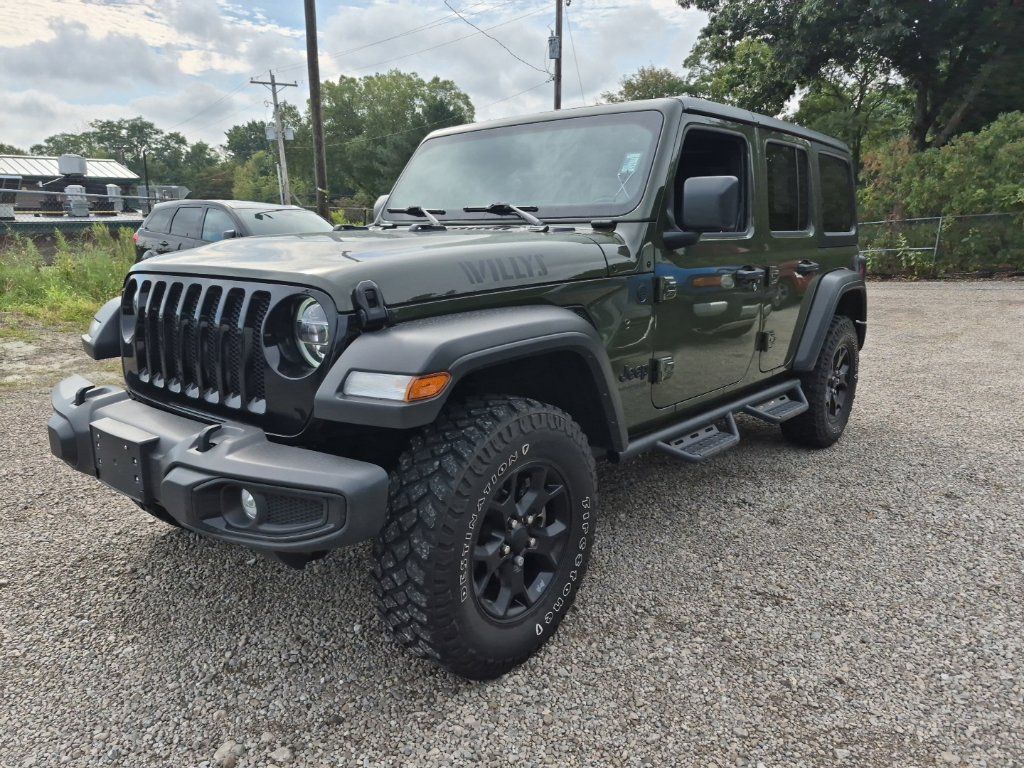 Used 2021 Jeep Wrangler Unlimited Sport AWD/4WD image 2