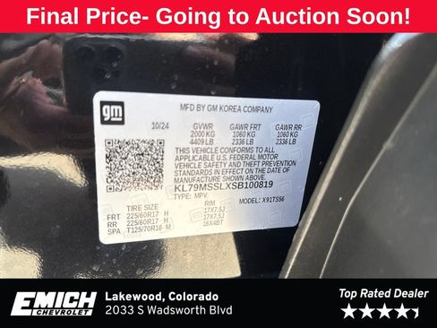 Used 2025 Chevrolet TrailBlazer ACTIV AWD/4WD image 29