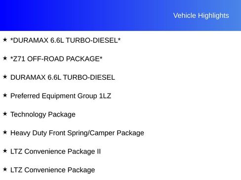 New 2025 Chevrolet Silverado 2500 LTZ w/ Z71 Chrome Sport Edition AWD/4WD image 10