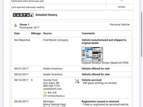 Used 2017 Ford Edge SEL w/ Equipment Group 201A image 57