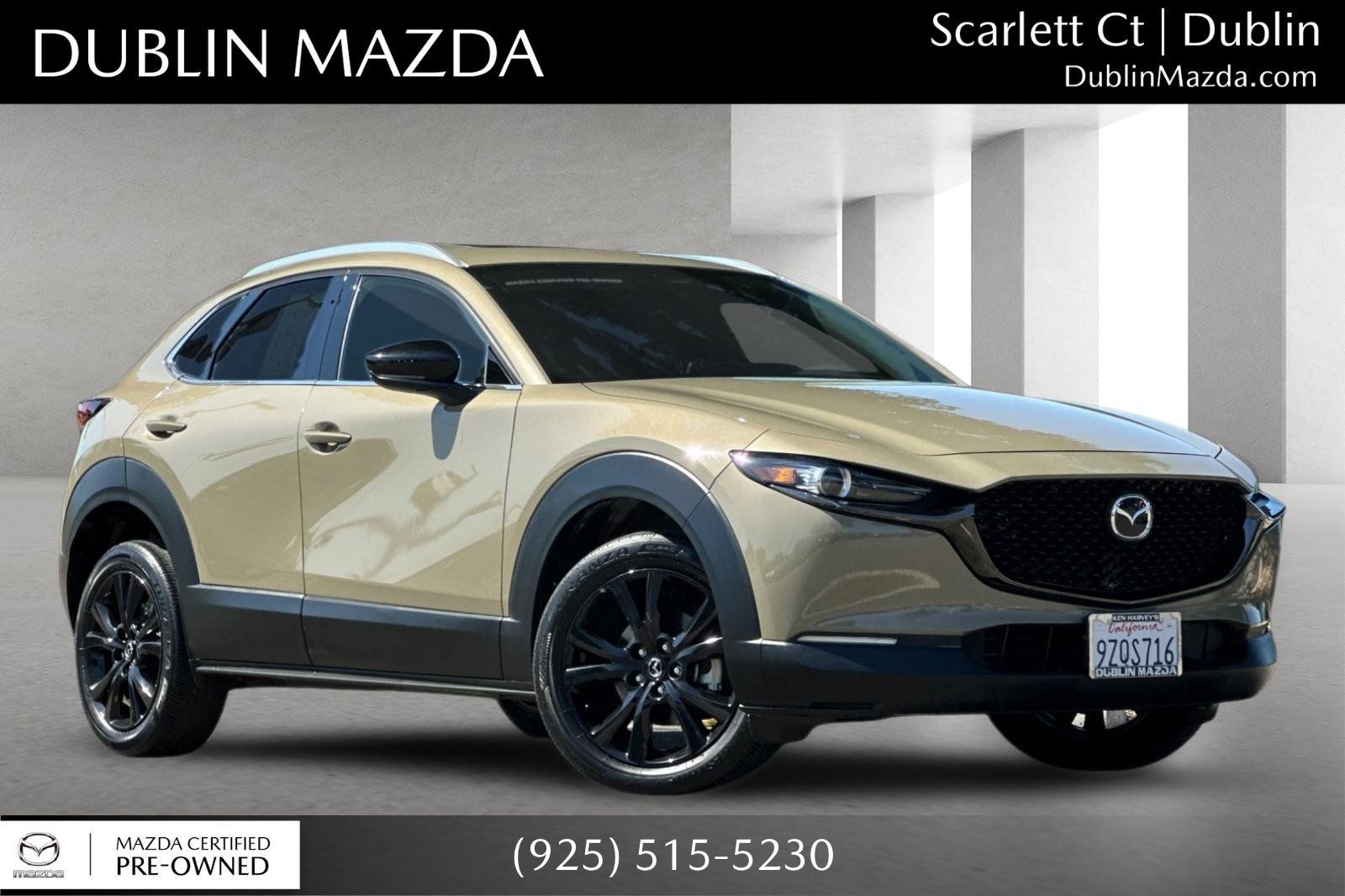 Certified 2024 MAZDA CX-30 Carbon AWD/4WD image 1