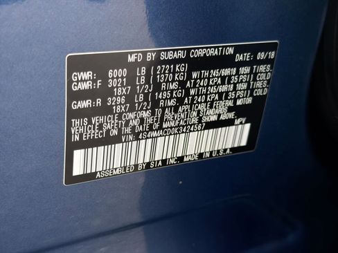 Used 2019 Subaru Ascent Premium image 38