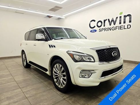 Used 2017 INFINITI QX80 4WD w/ Deluxe Technology Package image 7