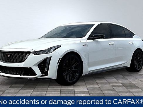 Used 2024 Cadillac CT5 V Blackwing w/ LPO, Blue Accent Package RWD image 3