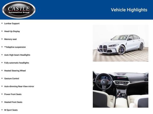 Used 2022 BMW M3 Competition w/ Executive Package image 8