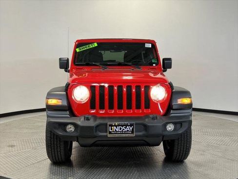 Certified 2021 Jeep Wrangler Unlimited Sport w/ Sun And Sound Package image 2