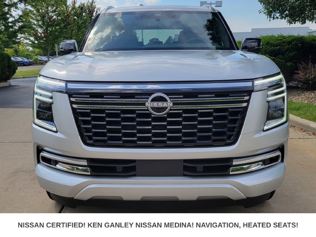 Certified 2025 Nissan Armada SL w/ Captain's Chari Seat Package AWD/4WD image 8
