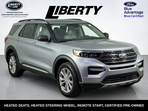 Certified 2023 Ford Explorer XLT w/ Equipment Group 202A AWD/4WD image 1